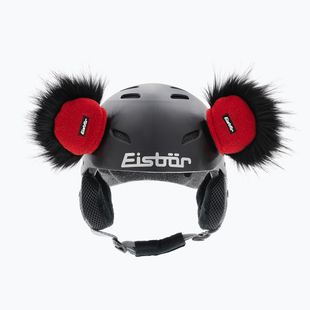 Helmet ears Eisbar Teddy Ears black/red