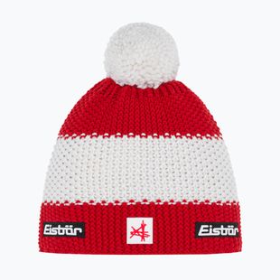 Winter hat Eisbar Star Pompon SA ketchup/white/ketchup