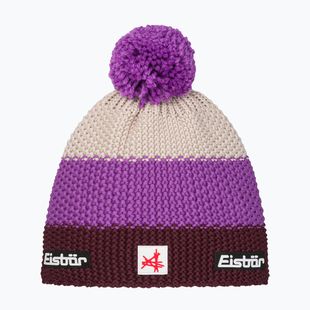 Winter hat Eisbar Star Pompon SA lilac/purple