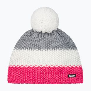 Children's winter hat Eisbar Star Pompon pink