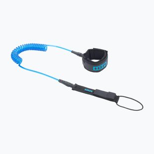 Leash for board SUP ION Sup Core Coiled Ankle 25 cm blue