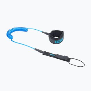 Leash for board SUP ION Sup Core Coiled Ankle 20 cm blue