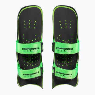 Children's shin protectors Komperdell Shinguards Profi World Cup Jr green