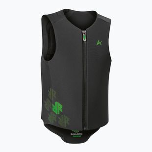 Children's protective vest Komperdell Ballistic Flex Fit Pro Jr black/lime