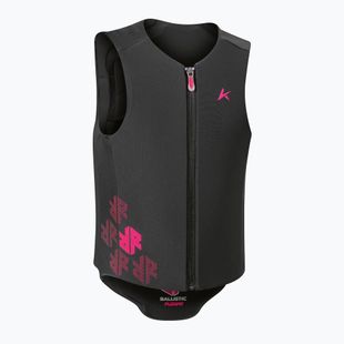 Children's protective vest Komperdell Ballistic Flex Fit Pro Jr black/pink
