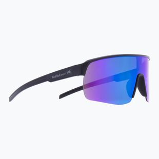 Red Bull SPECT Dakota black/smoke with purple green mirror sunglasses