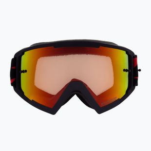 Bike goggles Red Bull SPECT Whip matt black/amber red mirror