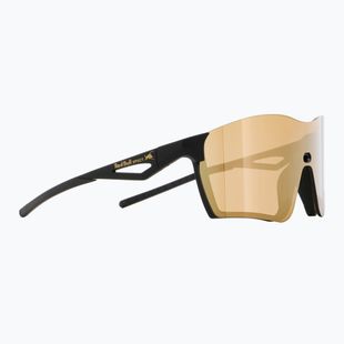 Red Bull SPECT Fuse matt black/brown with gold mirror sunglasses
