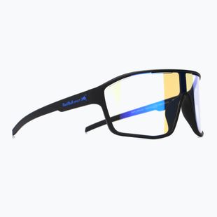 Red Bull SPECT Daft Pro black/photochromic with blue mirror sunglasses