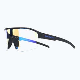 Red Bull SPECT Dundee Pro black/photochromic with blue mirror sunglasses