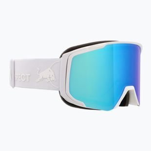 Goggles Red Bull SPECT Jibb matt white/smoke with blue mirror
