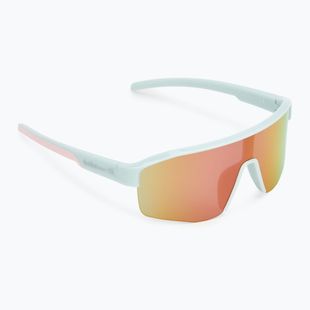 Red Bull SPECT Dundee shiny light mint/blue with pink yellow mirror sunglasses
