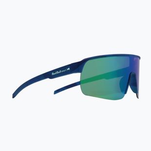 Sunglasses Red Bull SPECT Dakota matt blue/smoke with green-purple mirror
