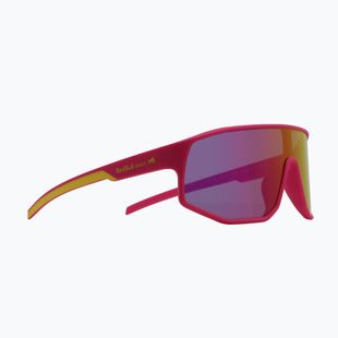 Sunglasses Red Bull SPECT Dash neon pink/smoke with pink-yellow mirror