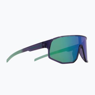 Sunglasses Red Bull SPECT Dash dark purple/smoke with green-purple mirror