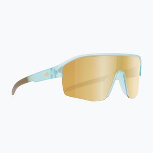 Sunglasses Red Bull SPECT Dundee matt clear light blue/ brown with gold mirror