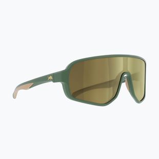 Sunglasses Red Bull SPECT Froth matt olive/ smoke with gold mirror