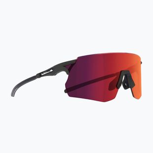 Sunglasses Red Bull SPECT Ruffy IB matt metallic olive/red with red-purple mirror