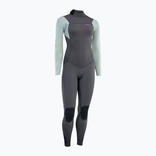 Swiming wetsuit ION Amaze Core 5/4 Back Zip light olive
