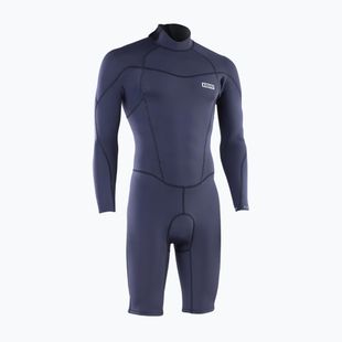 Men's wetsuit ION Element 2/2 mm Shorty Back Zip blue nights