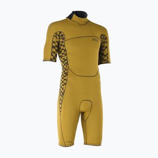 Men's wetsuit ION Seek Core 2/2 mm Shorty Back Zip gold burst