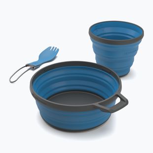 GSI Outdoors Escape 1 Person Table Set blue