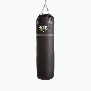 Punching bag Everlast Sup Leather 68 kg black