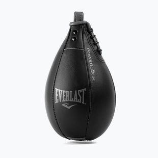 Everlast Powerlock Premium Leather boxing pearl black