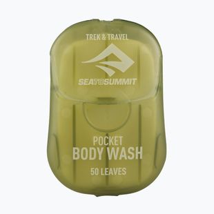 Soap leaves Sea To Summit Trek & Travel Pocket Body Wash 50 pcs. green