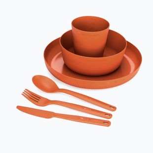 Naczynia Sea To Summit Camp Dinnerware Set 6 burnt orange