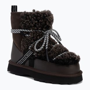 Women's snow boots EMU Australia Blurred Teddy chocolate