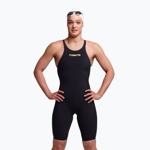Women's fastskin Funkita Apex Viper Secure Kneeskin black attack