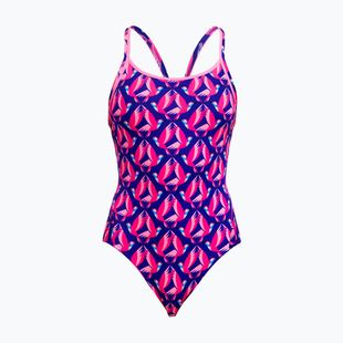 Women's one-piece swimsuit Funkita Diamond Back One Piece ho hum