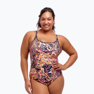 Women's one-piece swimsuit Funkita Locked In Lucy One Piece tipsy tiger