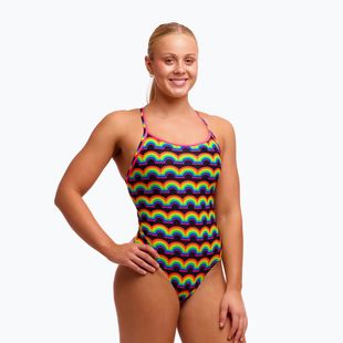 Women's one-piece swimsuit Funkita Diamond Secure One Piece rainbowie
