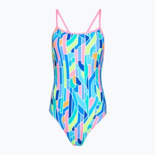 Women's one-piece swimsuit Funkita Single Strap One Piece pillared