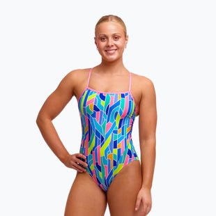 Women's one-piece swimsuit Funkita Single Strap One Piece pillared
