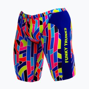 Men's swim jammers Funky Trunks Training Jammers fauit lines