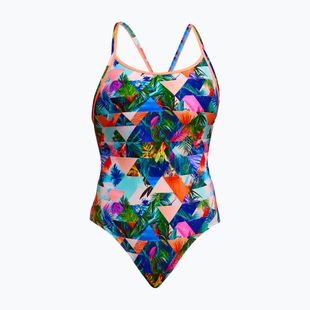 Women's one-piece swimsuit Funkita Diamond Back One Piece palm prism