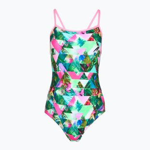 Women's one-piece swimsuit Funkita Single Strap One Piece sub lime