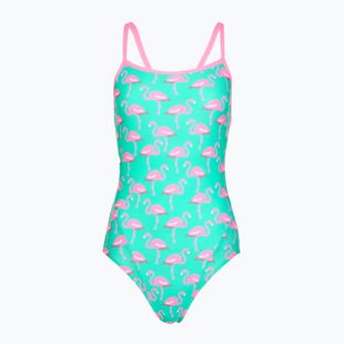 Women's one-piece swimsuit Funkita Single Strap One Piece go flamingo!