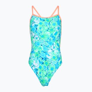 Women's one-piece swimsuit Funkita Single Strength One Piece green green grss