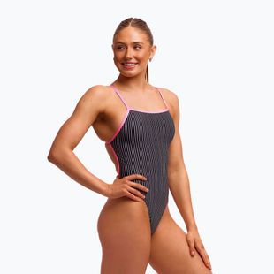 Ladies' one-piece swimsuit Funkita Single Strength One pieces pin stripe