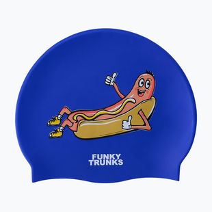 Swim cap Funky Trunks Silicone hot dawg