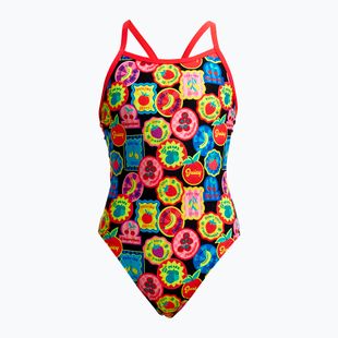 Children's one-piece swimsuit Funkita Single Strap One Piece berry good