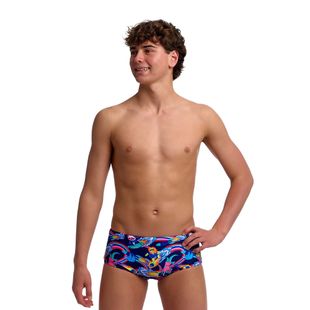 Boys' swim boxers Funky Trunks Sidewinder Trunks blast buddies