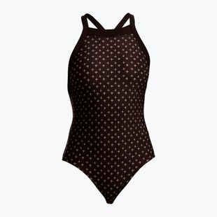 Ladies' one-piece swimsuit Funkita Sky Hi One Piece hot cross
