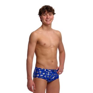 Boys' swim boxers Funky Trunks Sidewinder Trunks scratchy