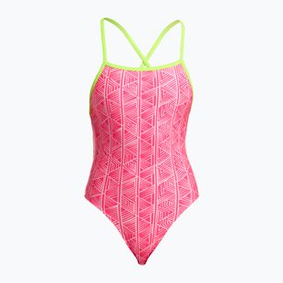 Ladies' one-piece swimsuit Funkita Tie Me Tight One Piece sweet stack