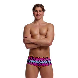 Men's swim boxers Funky Trunks Sidewinder Trunks wild animal